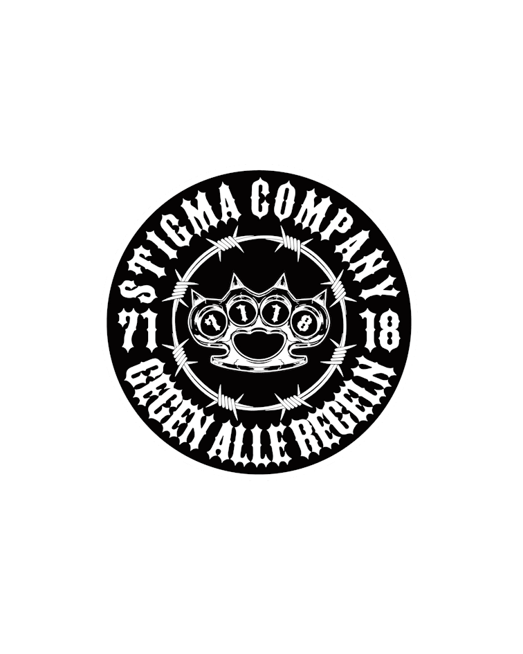 7118 Gegen alle Regeln Sticker - Sticker von Stigma Company
