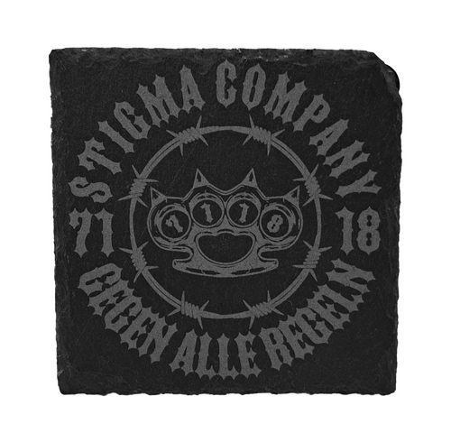 7118 Gegen alle Regeln Untersetzer - Untersetzer von Stigma Company