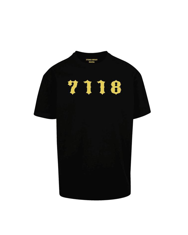 7118 Premium T-Shirt sw - ge - T-Shirt Oversize von Stigma Company