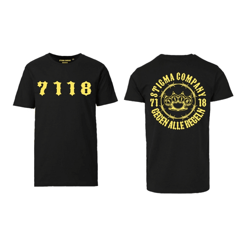 7118 T-Shirt sw - ge - T-Shirt von Stigma Company