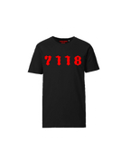 7118 T-Shirt sw - rt - T-Shirt von Stigma Company