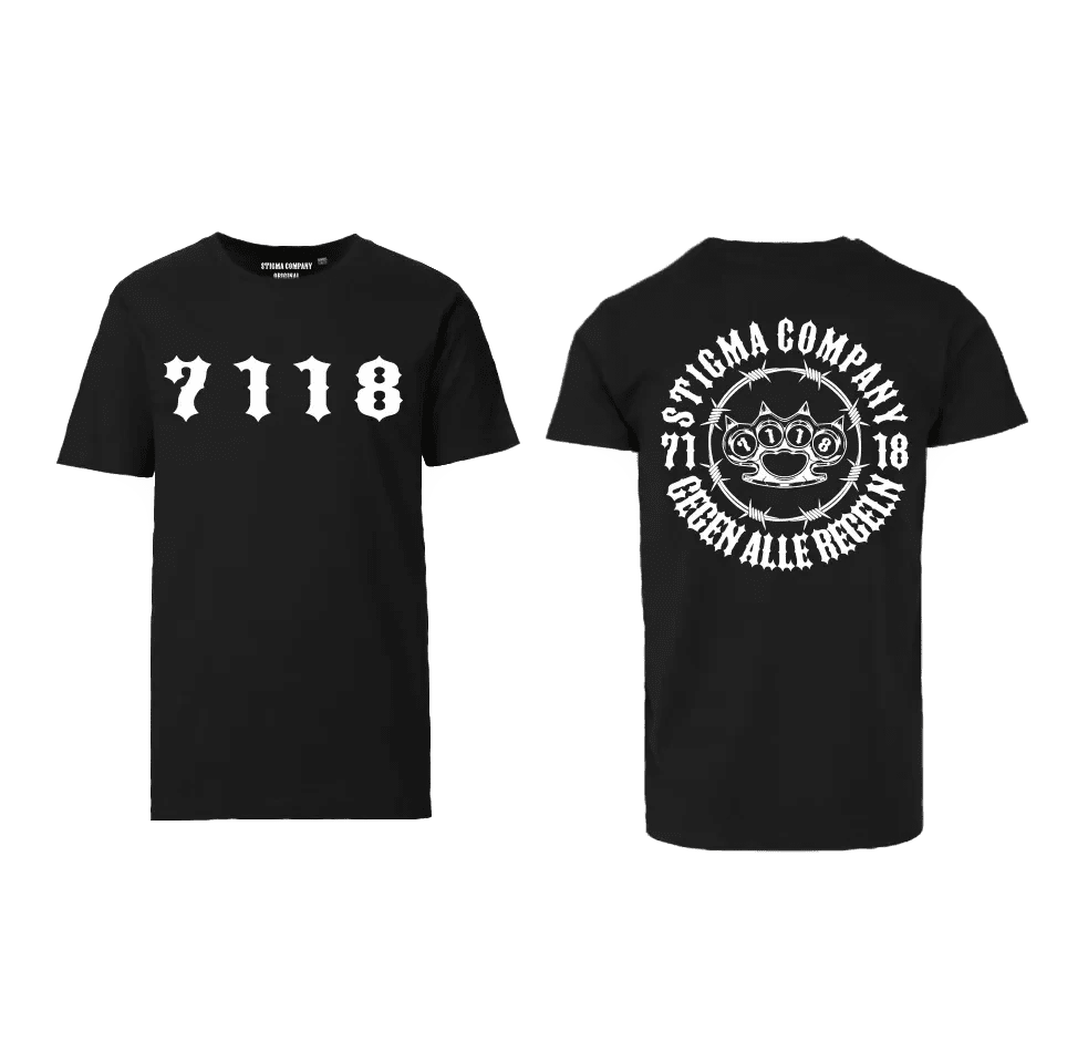 7118 T-Shirt sw - ws - T-Shirt von Stigma Company