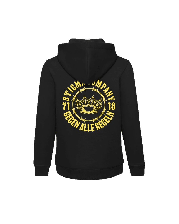 7118 Zip Hoodie sw - ge - Zip - Hoodie von Stigma Company