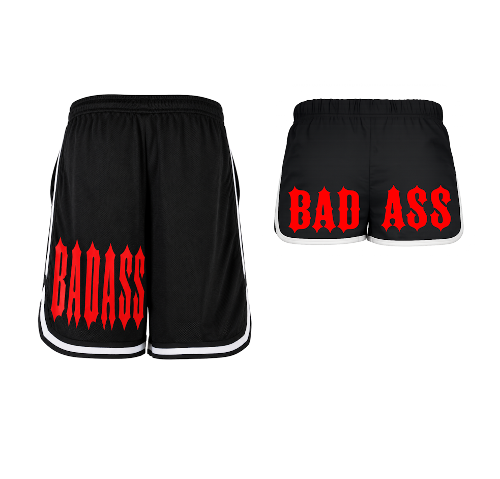 Badass Shorts Partner Bündel sw-rt