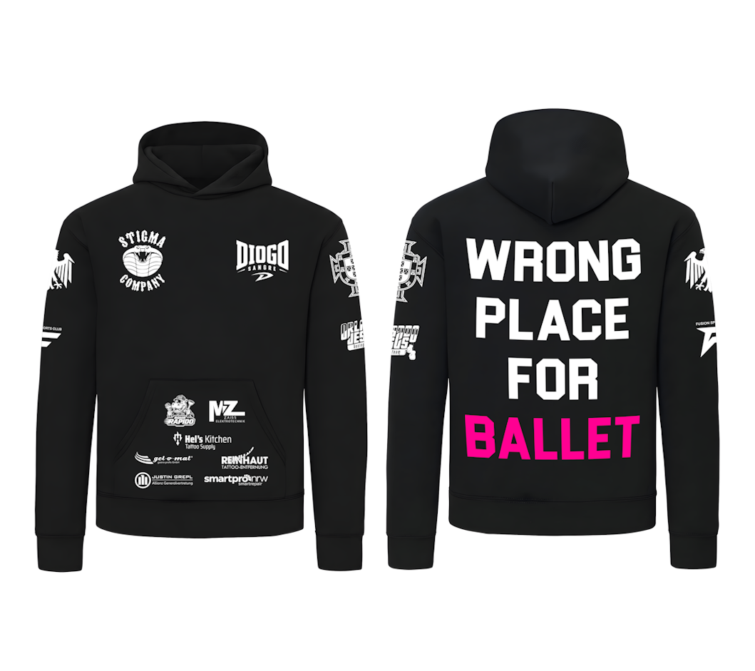 Wrong place for ballet Hoodie sw-ws