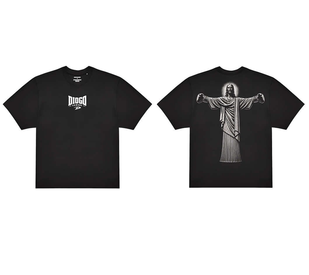 Fighting Jesus Oversize T-Shirt sw-ws