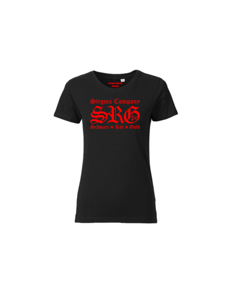 S.R.G. Schwarz Rot Gold T-Shirt sw-rt
