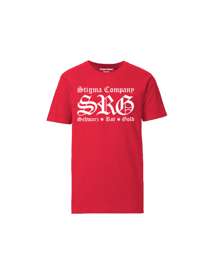 S.R.G. Schwarz Rot Gold T-Shirt rt-ws