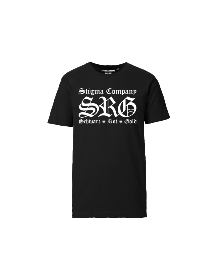 S.R.G. Schwarz Rot Gold T-Shirt sw-ws