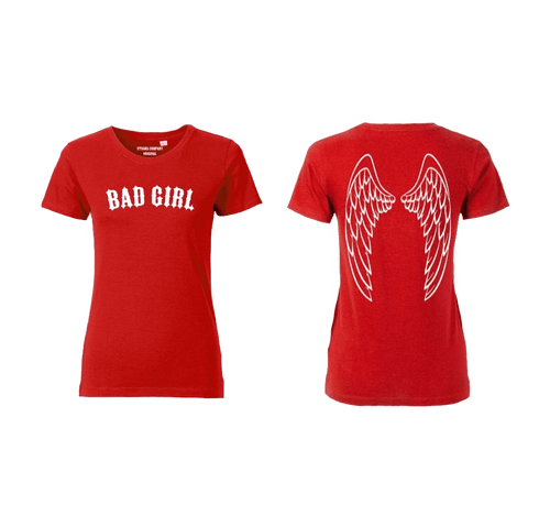 Bad Girl T-Shirt rt - ws - T-Shirt von Stigma Company