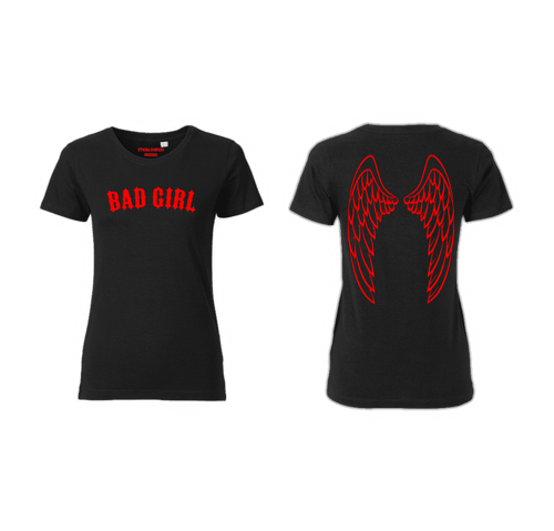 Bad Girl T-Shirt sw - rt - T-Shirt von Stigma Company