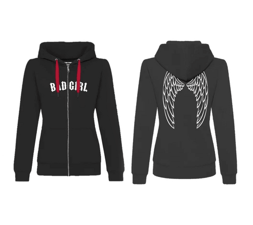 Bad Girl Zip Hoodie sw - ws - Zip - Hoodie von Stigma Company