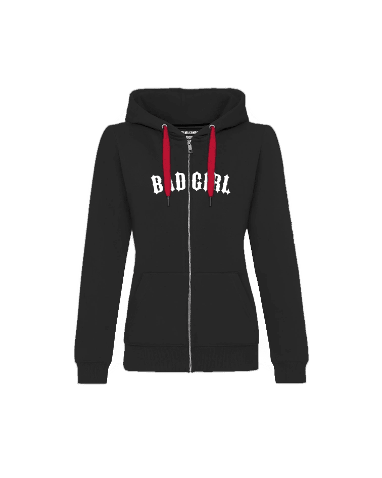 Bad Girl Zip Hoodie sw - ws - Zip - Hoodie von Stigma Company