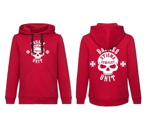 Badass Unit Hoodie rt - ws - Hoodie von Stigma Company