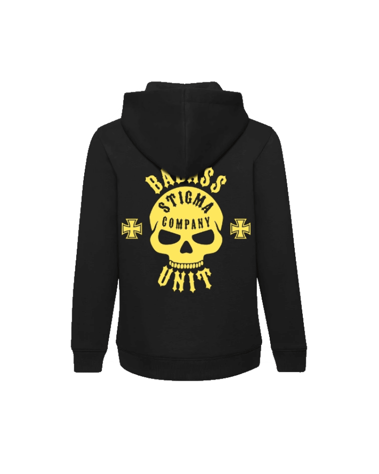 Badass Unit Hoodie sw - ge - Hoodie von Stigma Company