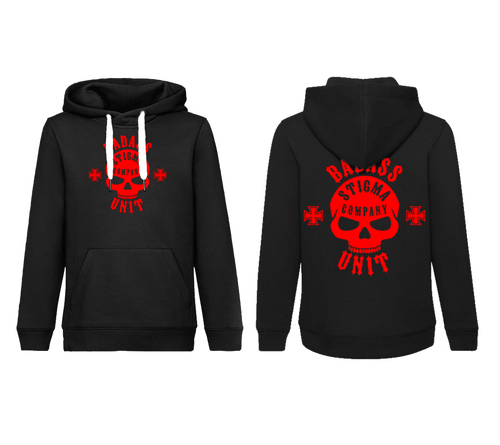 Badass Unit Hoodie sw - rt - Hoodie von Stigma Company