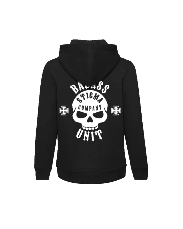 Badass Unit Hoodie sw - ws - Hoodie von Stigma Company