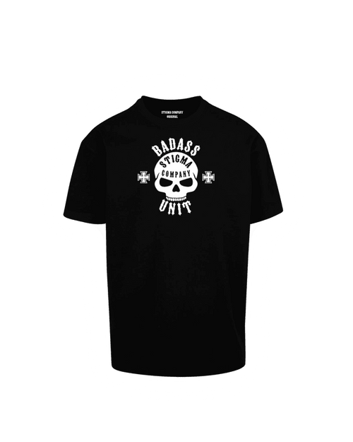Badass Unit Premium T-Shirt sw - ws - T-Shirt Oversize von Stigma Company