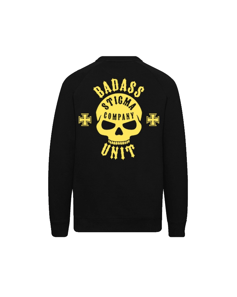 Badass Unit Sweatshirt sw - ge - Sweatshirt von Stigma Company