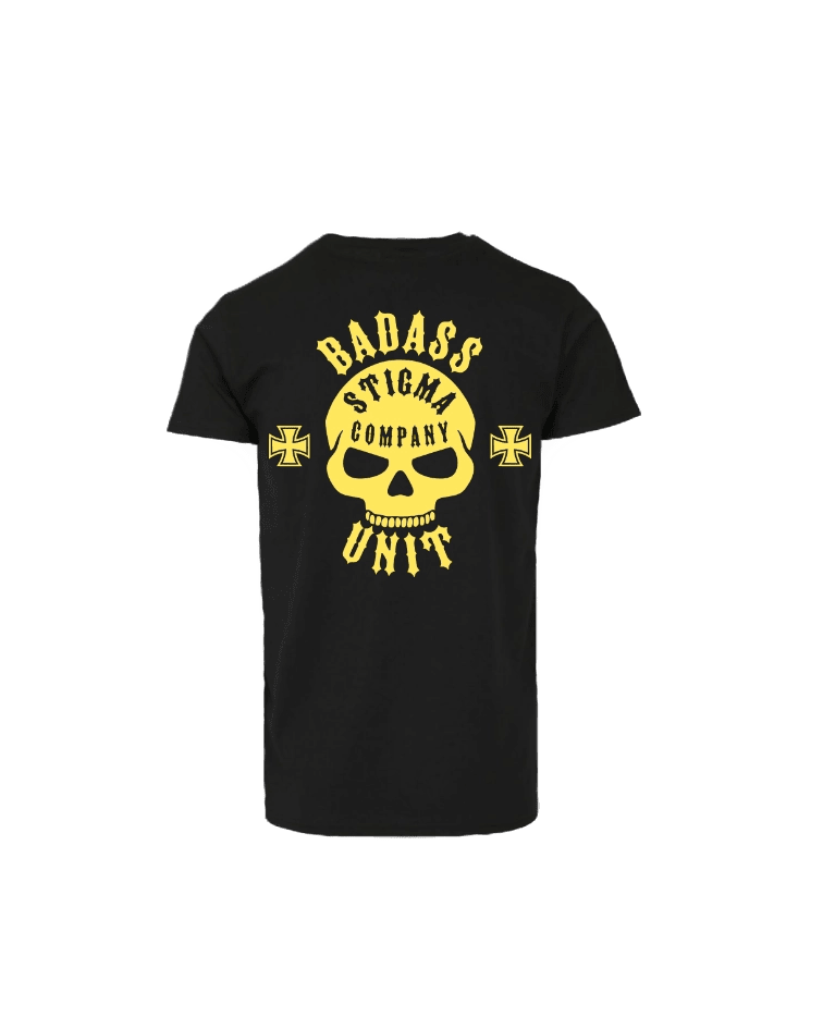 Badass Unit T-Shirt sw - ge - T-Shirt von Stigma Company