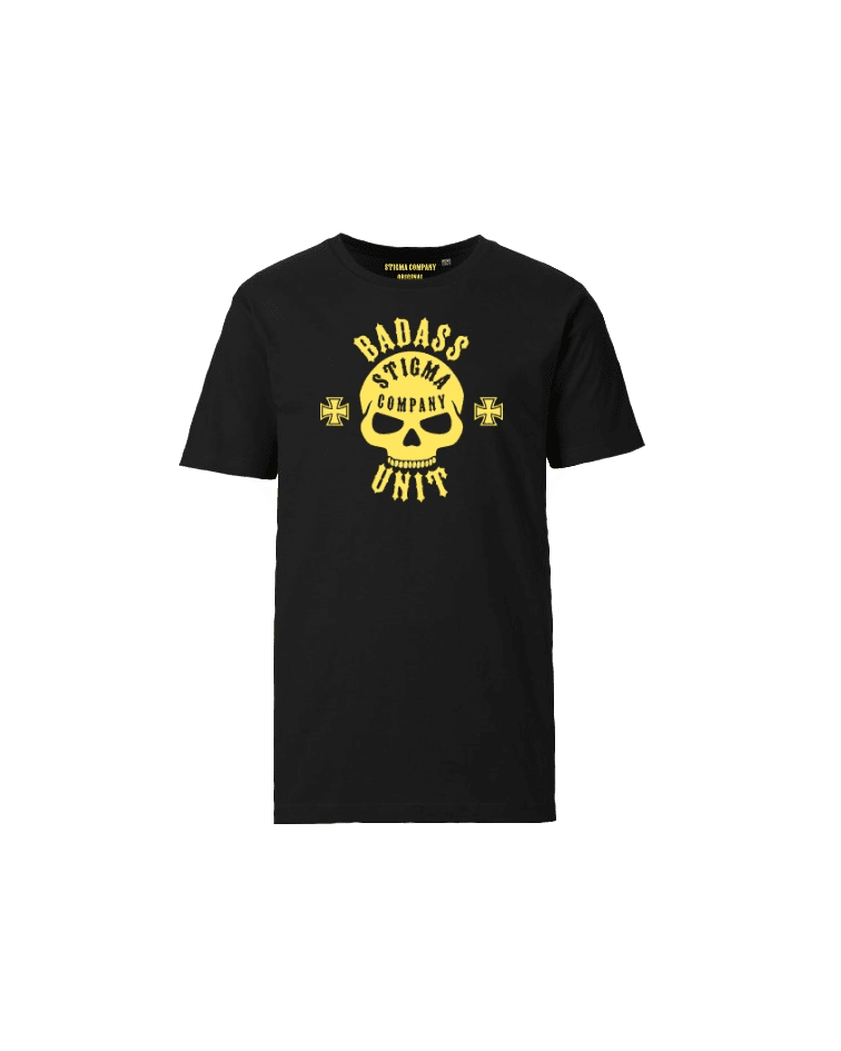 Badass Unit T-Shirt sw - ge - T-Shirt von Stigma Company