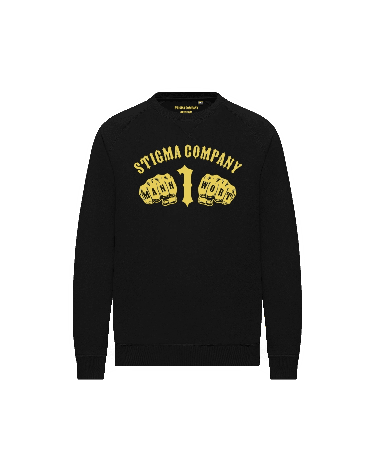 Ein Mann ein Wort Sweatshirt sw - ge - Sweatshirt von Stigma Company