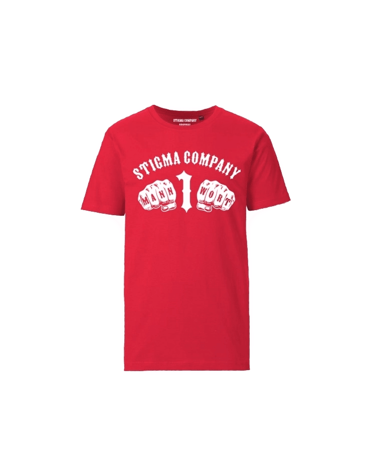 Ein Mann ein Wort T-Shirt rt - ws - T-Shirt von Stigma Company