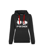 F*CK DICH von ganzem Herzen Hoodie sw - ws - Hoodie von Stigma Company