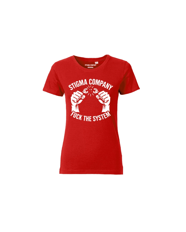 Fuck the System T-Shirt rt - ws - T-Shirt von Stigma Company