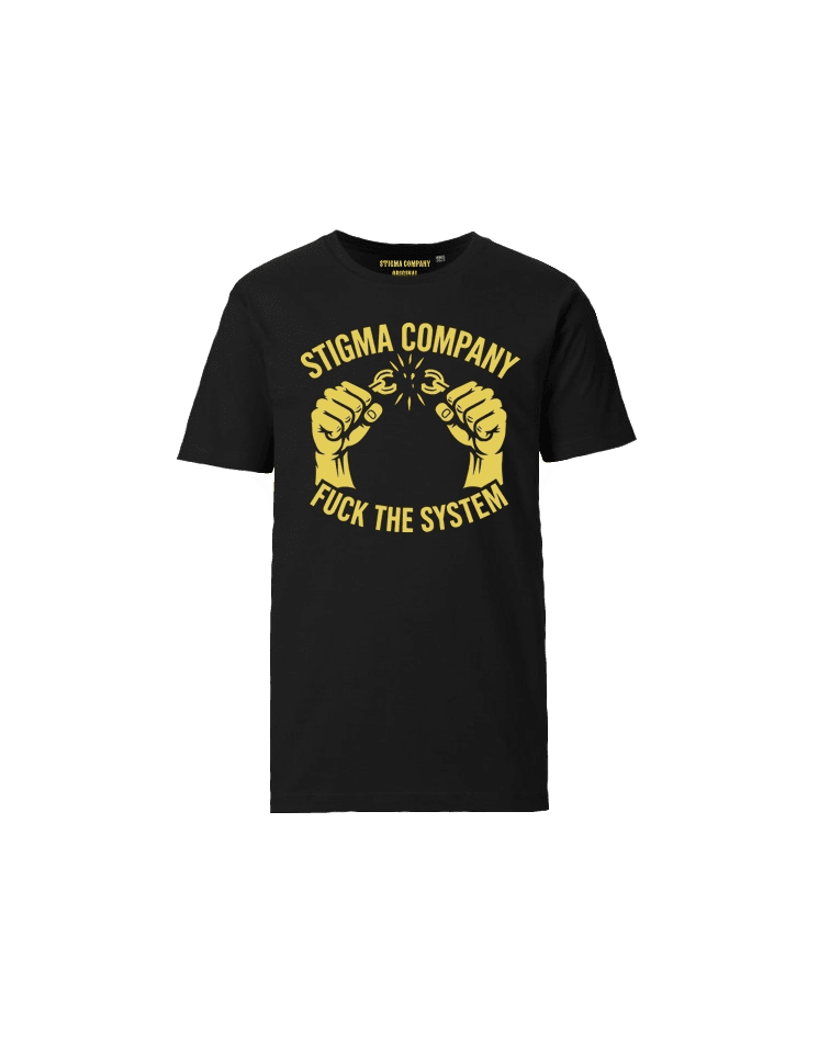Fuck the System T-Shirt sw - ge - T-Shirt von Stigma Company