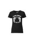 Fuck the System T-Shirt sw - ws - T-Shirt von Stigma Company