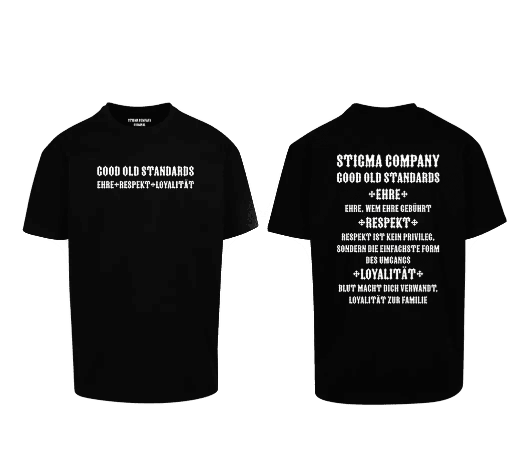 Good old standards Premium T-Shirt sw - ws - T-Shirt Oversize von Stigma Company