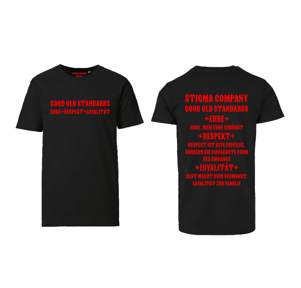 Good old standards T-Shirt sw - rt - T-Shirt von Stigma Company