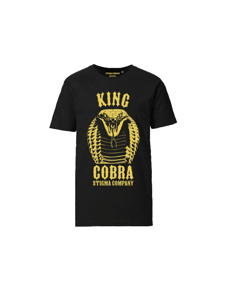 King Cobra T-Shirt sw - ge - T-Shirt von Stigma Company
