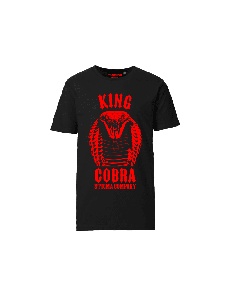 King Cobra T-Shirt sw - rt - T-Shirt von Stigma Company