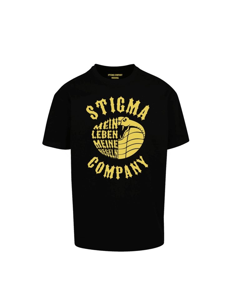 Mein Leben, meine Regeln Premium T-Shirt sw - ge - T-Shirt Oversize von Stigma Company