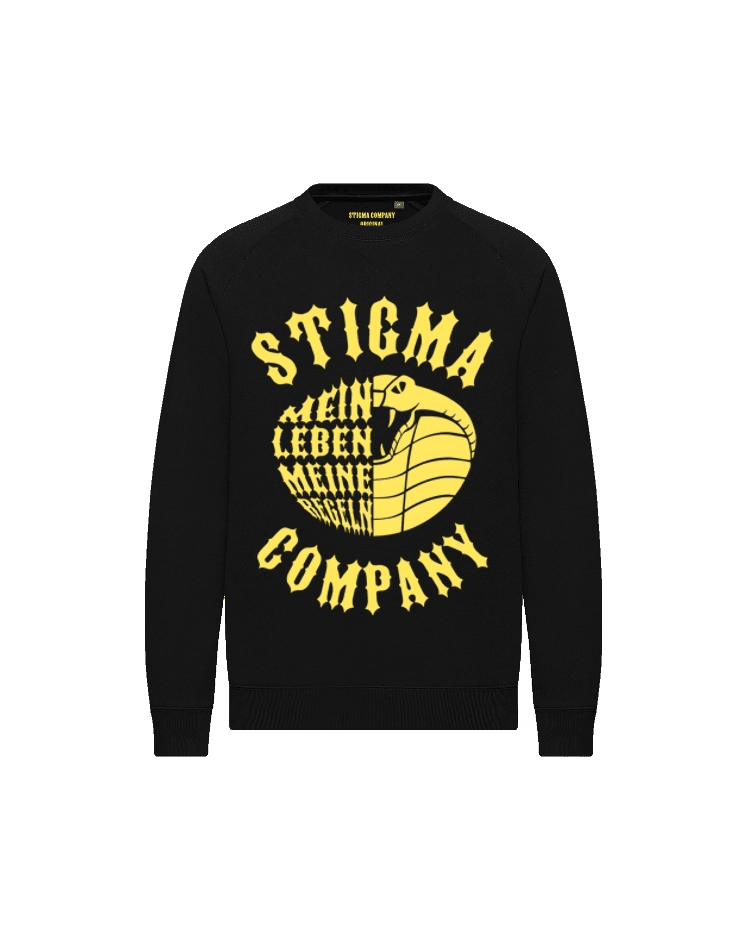 Mein Leben, meine Regeln Sweatshirt sw - ge - Sweatshirt von Stigma Company