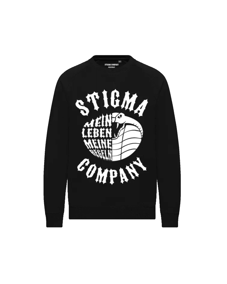 Mein Leben, meine Regeln Sweatshirt sw - ws - Sweatshirt von Stigma Company
