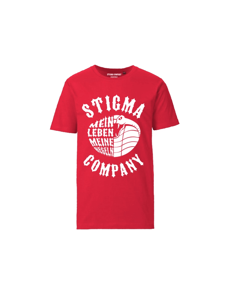 Mein Leben, meine Regeln T-Shirt rt - ws - T-Shirt von Stigma Company