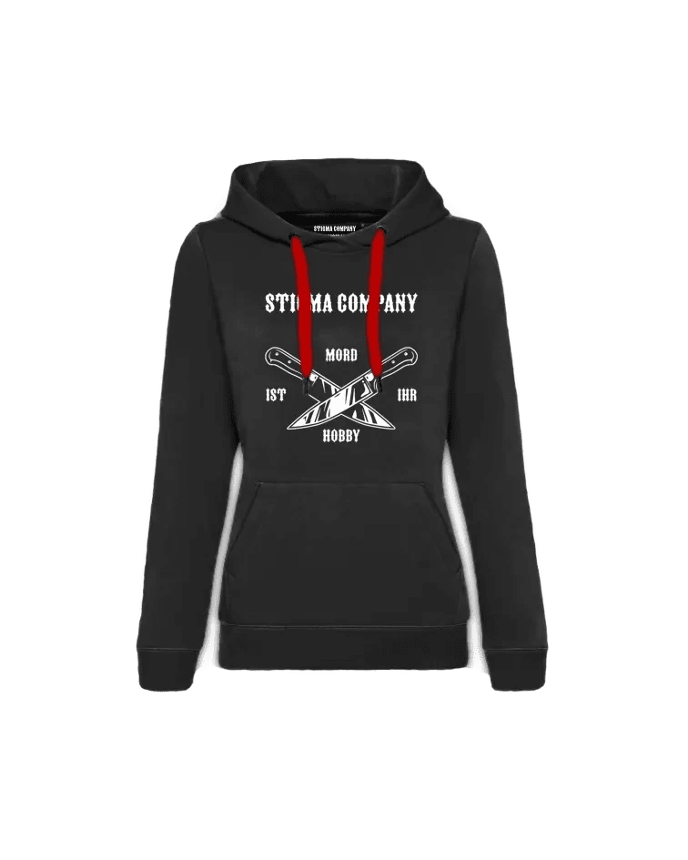 Mord ist ihr Hobby Hoodie sw - ws - Hoodie von Stigma Company