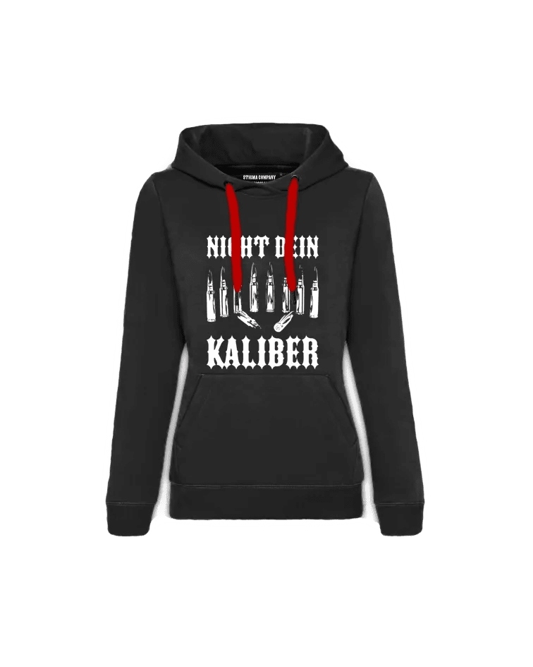 Nicht dein Kaliber Hoodie sw - ws - Hoodie von Stigma Company