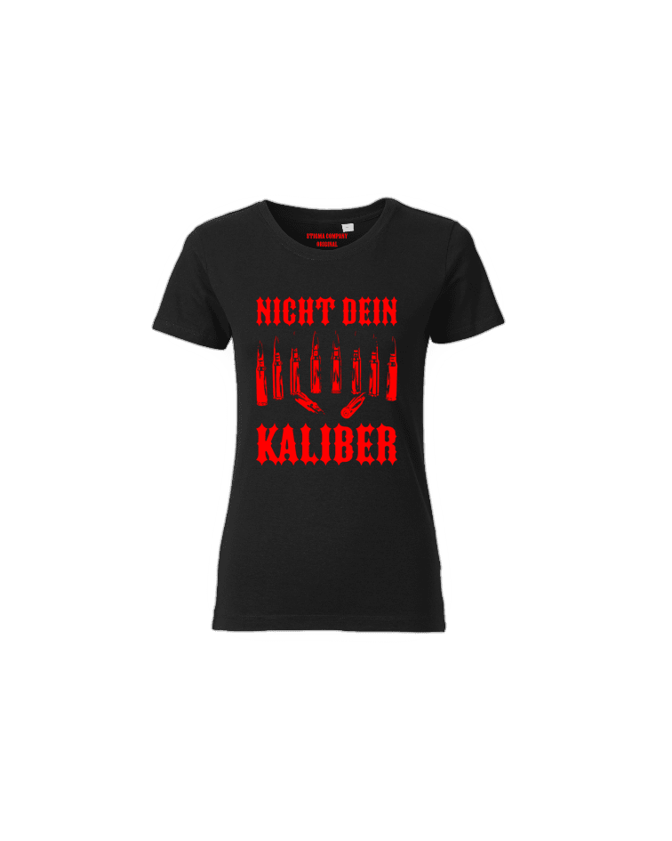 Nicht dein Kaliber T-Shirt sw - rt - T-Shirt von Stigma Company