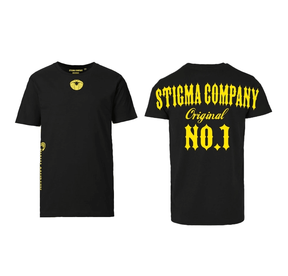 No. 1 T-Shirt sw - ge - T-Shirt von Stigma Company