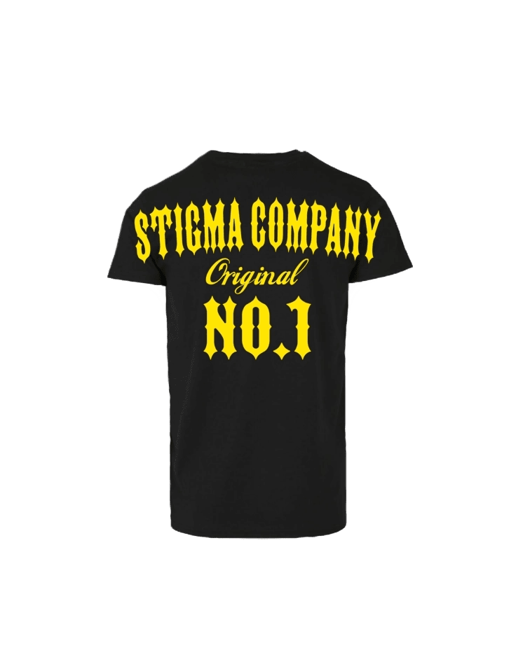 No. 1 T-Shirt sw - ge - T-Shirt von Stigma Company