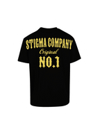 No.1 Premium T-Shirt sw - ge - T-Shirt Oversize von Stigma Company