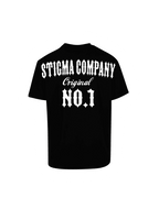 No.1 Premium T-Shirt sw - ws - T-Shirt Oversize von Stigma Company