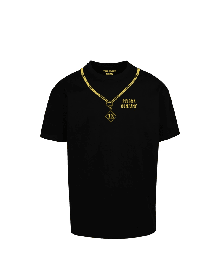 Raute 13 Premium T-Shirt sw - ge - T-Shirt Oversize von Stigma Company