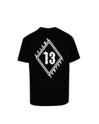 Raute 13 Premium T-Shirt sw - ws - T-Shirt Oversize von Stigma Company