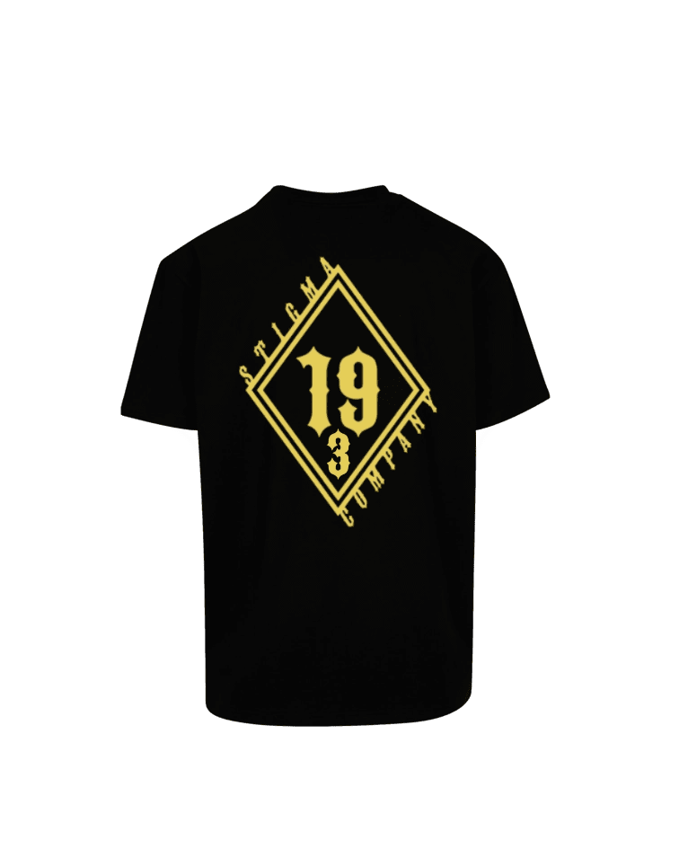 Raute 193 Premium T-Shirt sw - ge - T-Shirt Oversize von Stigma Company