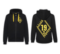 Raute 193 Zip Hoodie sw - ge - Zip - Hoodie von Stigma Company
